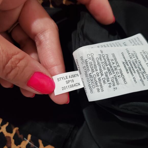 J. Crew NWT Leopard Animal Print Sheath Dress Womens Size 2 Bi-Stretch Cotton - Picture 12 of 13